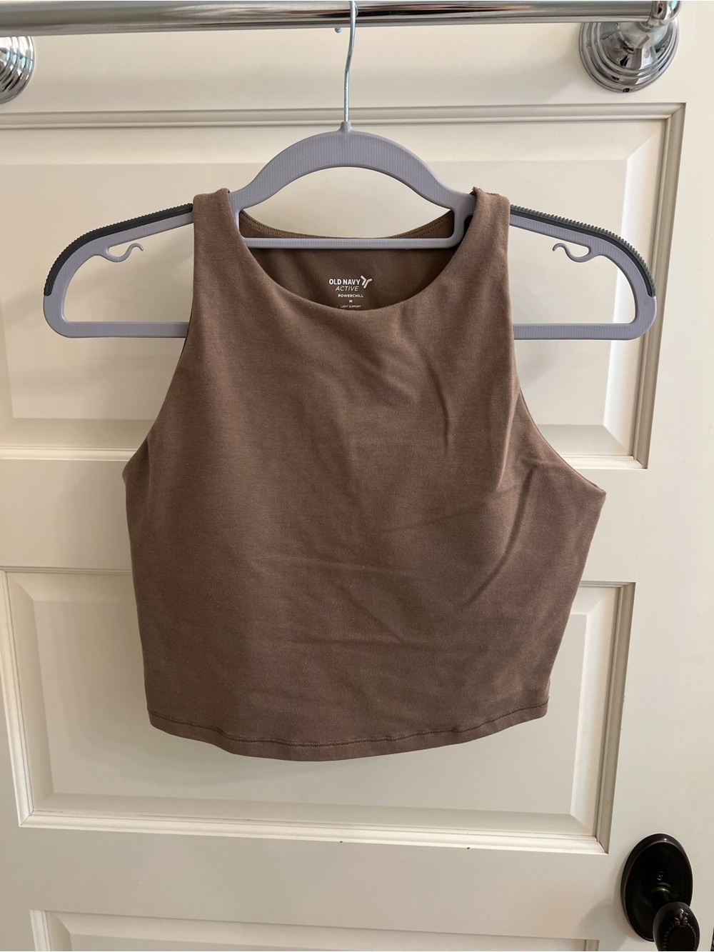 Old Navy Women's Light Support Power Chill Longline Sports Bra Tank